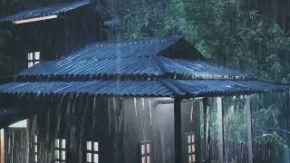 Rainstorm Sounds for Relaxing Focus or deep Sleep  Nature White Noise  1 hour video [upl. by Hugo556]