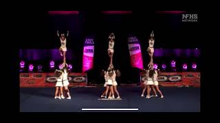 Grayslake Central High School IHSA Cheerleading Finals 2024 [upl. by Llennor]