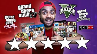 I Got 5 STARS in EVERY GTA Game [upl. by Laved]