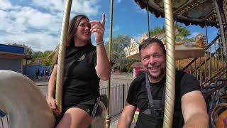 The Coyles first ever visit to Pleasurewood Hills in Lowestoft [upl. by Sitarski]