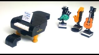 How to build a Lego Grand Piano [upl. by Econah447]