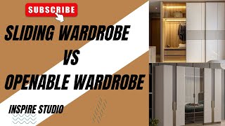 “Sliding wardrobe Vs openable wardrobe Which is best for your space” [upl. by Aek769]