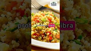 Proteína Veggie para Deportistas quinoa proteinas fitness recetas salud [upl. by Syverson]