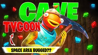 CAVE TYCOON Fortnite Go To Space Bugged No Command Cavern Keycards for the Vault [upl. by Delmar]