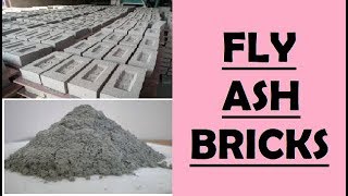 Fly Ash Bricks Information [upl. by Ntsyrk]