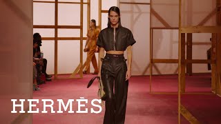 Hermès womens springsummer 2025 show [upl. by Yruoc]