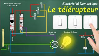 Le Télérupteur  Electricité domestique [upl. by Ylrebmik407]