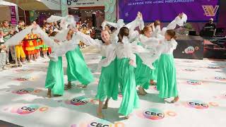 Folk dance SHERFS Dance festival STAR PARADE Choreography  Народный танец ПЛАТОЧКИ Хореография [upl. by Ahcsropal474]