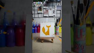 painting fox drawing art cartoon [upl. by Eitsyrhc672]