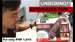 UNBOXING ROTORAZER SAW 400W [upl. by Lieno]