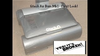 Gtech Air Ram Mk1  Before Refurbishment and Repair [upl. by Kantos]