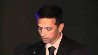 Rahul Dravid Speech  Sir Donald Bradman Oration 2011 [upl. by Tibold]