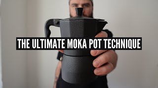 The Ultimate MOKA POT Technique  How To Make Coffee With mokapot  2022 [upl. by Suoirad]