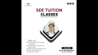 Class 10 2081 Optional Math  SEE Exam 2081 Tuition Class  SEE 2081 [upl. by Doran682]