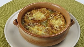 SOPA DE CEBOLLA GRATINADA [upl. by Arehc]