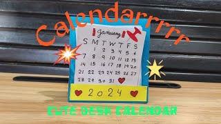 Make Desk Calendar 📅🖌️ [upl. by Janella284]