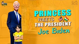 Princess Viya Meets The President Joe Biden  Princess Viya  Infinitum Media [upl. by Krauss438]