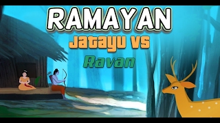 Ramayan  Jatayu Vs Ravan [upl. by Sorgalim]