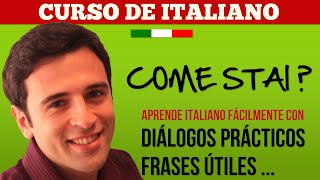 Curso de Italiano 1 Aprender Italiano  Frases en Italiano Hola como estas Reducida [upl. by Eigla]