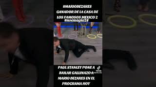 MARIO BEZARES BAILA EL GALLINAZO PAUL STANLEY LO IZÓ COMO SU PAPÁ PACO STANLEY Noemagia28 [upl. by Avehsile]