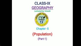 Class9 GEOGRAPHY Ch5 P1 Population BOSEM amp NCERT Explained in Manipuri [upl. by Toms]