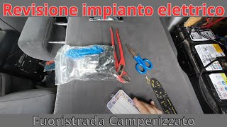 Revisione Impianto elettrico auto camperizzata  Caming Car [upl. by Kylah]