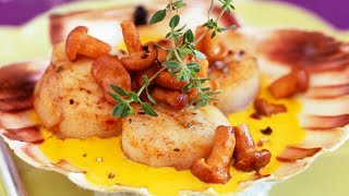 Recette  Coquilles saintJacques au curry [upl. by Meill]