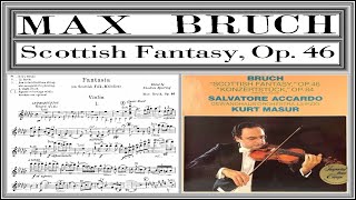 Bruch  Scottish Fantasy Op 46 Salvatore Accardocomplete [upl. by Kerril]