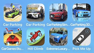 Car Parking Car Parking Simulator Car Parking 3D Car Games Stuns Hill Climb Racing Pick Me Up [upl. by Syhr]