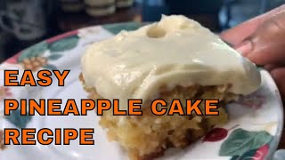 Speedy Pineapple Cake Recipe Paula Deen [upl. by Janenna]