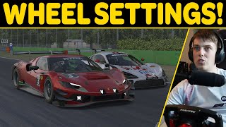 My iRacing Settings Wheel  Camera  Graphics [upl. by Ibbie573]