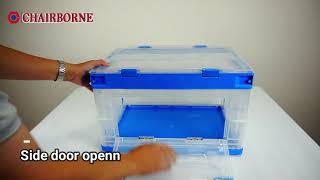 Foldable Plastic Storage Box [upl. by Midis887]