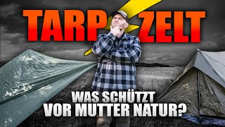 Der ULTIMATIVE Vergleich Zelt vs Tarp [upl. by Rickert596]