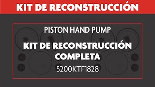 Kit de reconstrucción completa de FillRite  la bomba manual de pistón  5200KTF1828 [upl. by Andris]