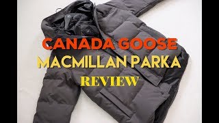 Review of Canada Goose MacMillan Parka [upl. by Eneiluj]