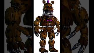 Nigjtmare fredbear voice lines nightmarefredbear fivenightsatfreddys [upl. by Aalst]