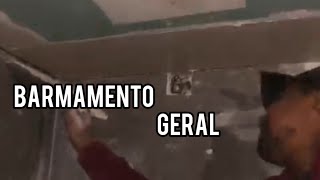 como fazer barramento geral no drywall em Portugal [upl. by Matthaeus]