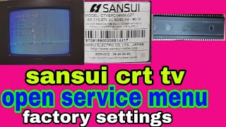 🔷how to open sansui tv service menu code   sansui ctvspc14nmczt service menu code✅ [upl. by Yentrac]