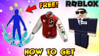 EVENT FREE ITEMS PACSUN Fire amp Ice Aura Bodyguard amp Red DTLA Varsity Jacket on Roblox [upl. by Anthony174]