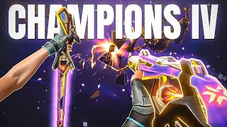 Champions 2024 Skins Bundle CHAMPIONS 2024 BUNDLE with Unique Valorant Animations amp Finisher [upl. by Solberg]