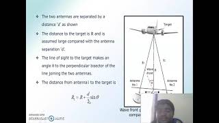 phase comparison monopulse radar and tracking in range [upl. by Purington]