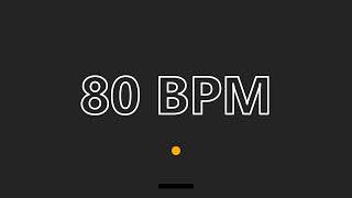 80 BPM Metronome [upl. by Anauqes26]