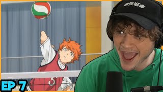 KARASUNO BEATS AOBA JOHSAI  Haikyu Episode 7 Reaction [upl. by Jeramey]