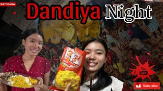 Dandiya Night In Hyderabad  Navratri Celebrations 🎉  Moggi sisters [upl. by Manchester]