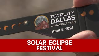 2024 Eclipse City of Dallas hosting threeday solar eclipse festival [upl. by Alston201]