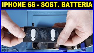 SOSTITUZIONE BATTERIA IPHONE 6S  Iphone 6 S Battery Replacement iphone iphonbattery iphone6s [upl. by Ardeha655]