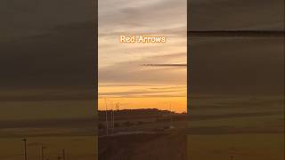 Waddington redarrows aviation sunset sun winter training 2024 shorts trending raf cool [upl. by Wight68]