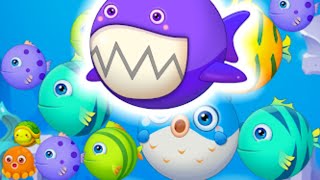 Marine Fish Merge Gameplay Android [upl. by Nnylsor573]