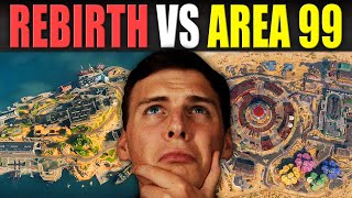 Which Warzone Map Is Better Rebirth Island or Area 99 [upl. by Nyrek]