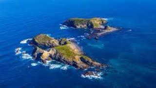 Tollgate Islands Batemans Bay NSW Australia drone video Phantom 4 [upl. by Ellerd]